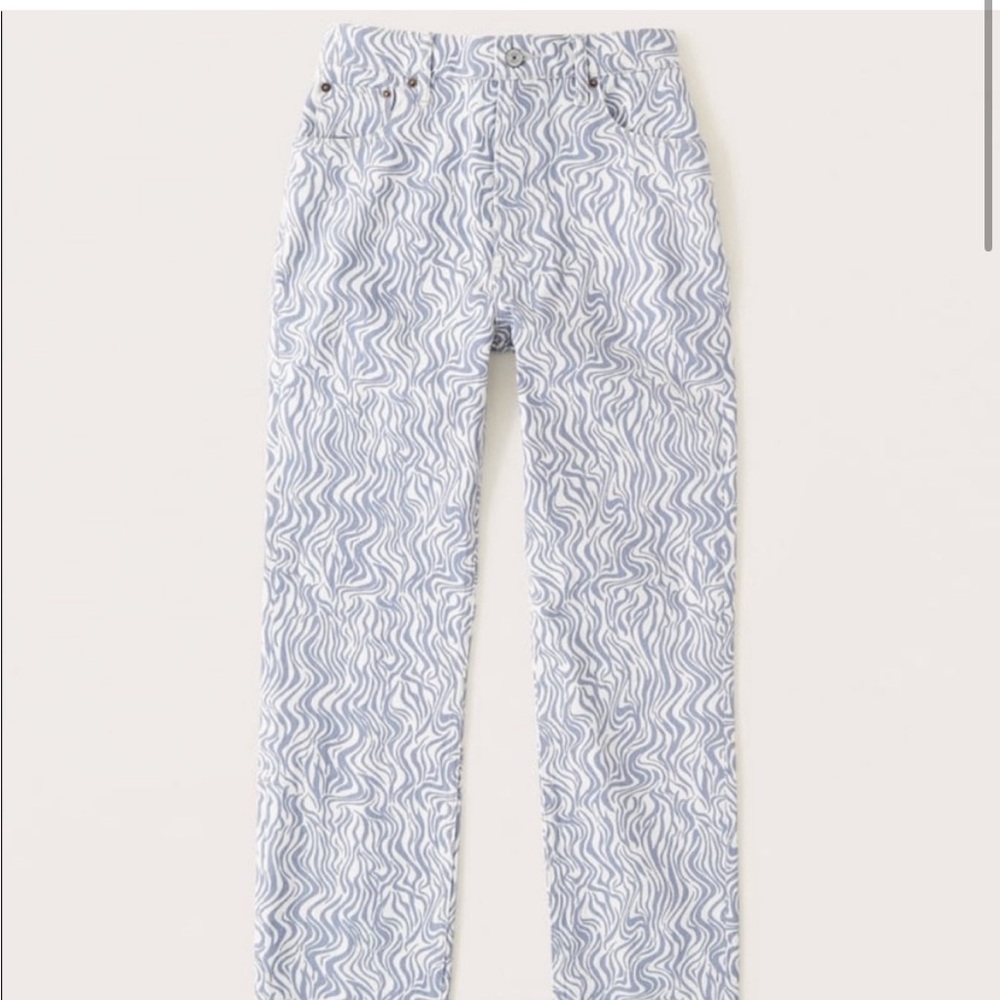 Abercrombie & Fitch Zebra Jean